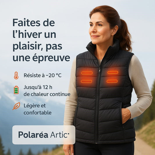Polaréa Artic™ Veste chauffante || Chaleur et Confort au quotidien