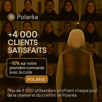 Polaréa Artic™ Veste chauffante || Chaleur et Confort au quotidien
