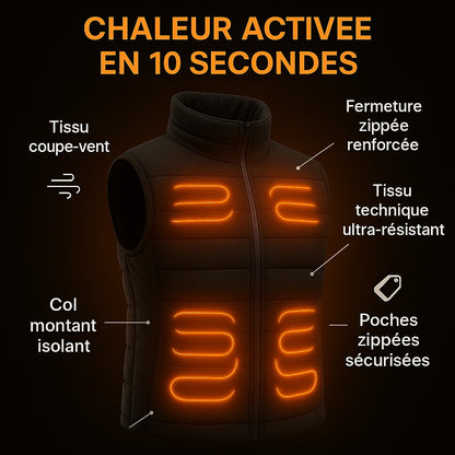 Polaréa Artic™ Veste chauffante || Chaleur et Confort au quotidien