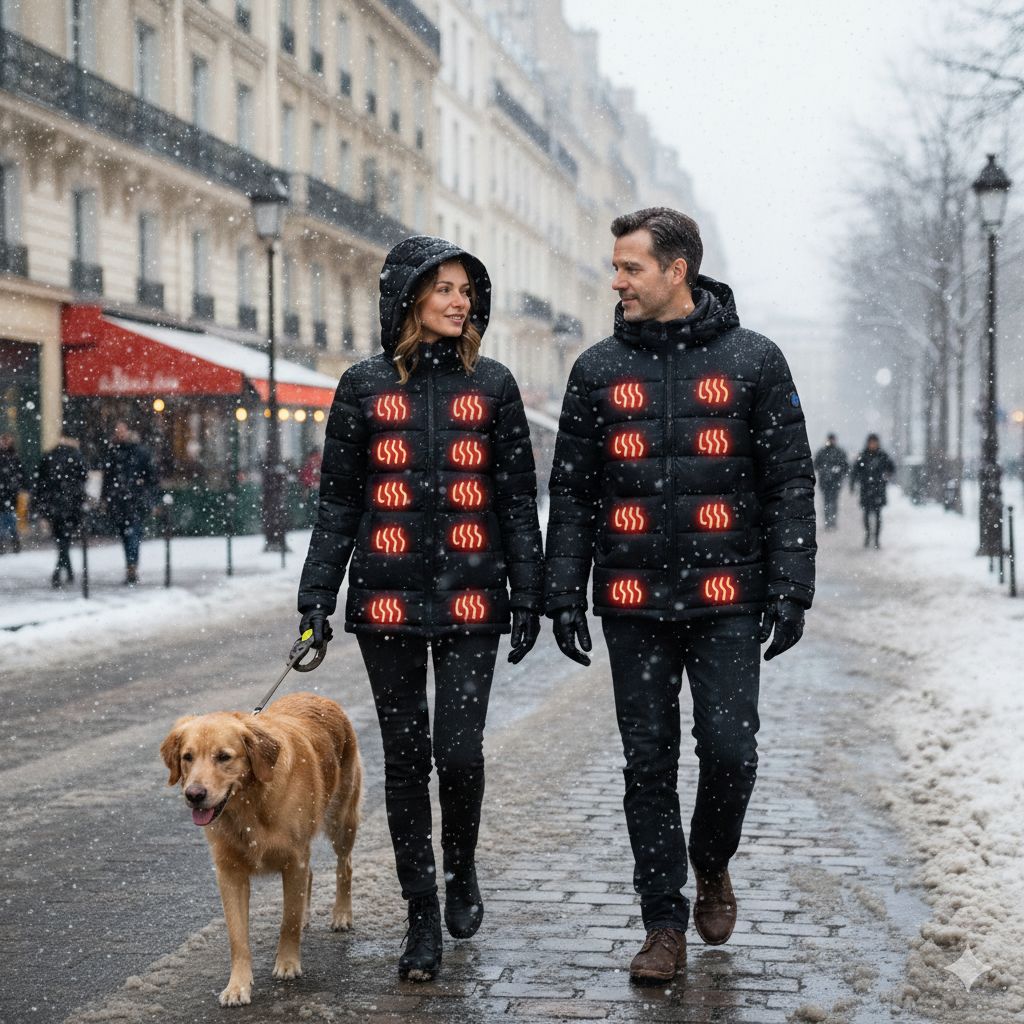 Polaréa Artic™ Veste chauffante || Chaleur et Confort au quotidien
