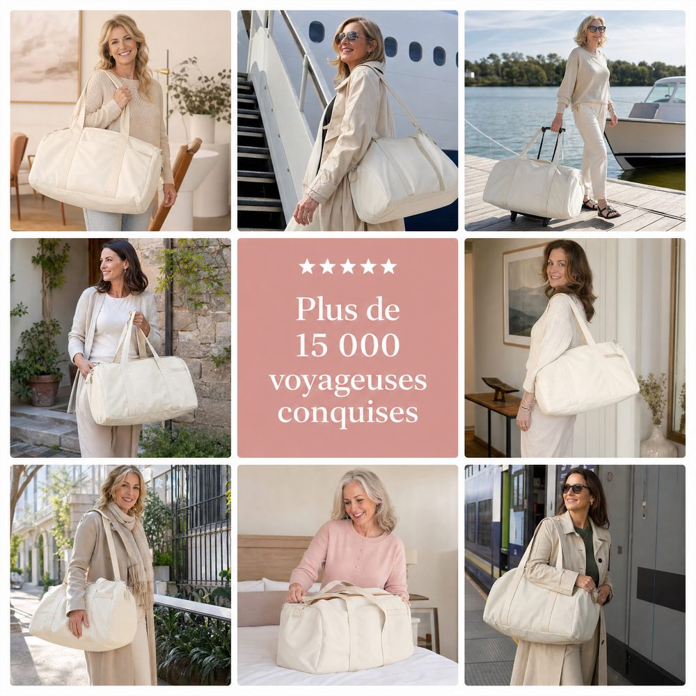 Sac de Voyage Emilia Lewis 2.0 - Plus de 15000 Voyageuses