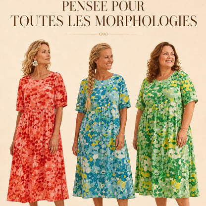 Robe Liora pensée pour toutes les morphologies