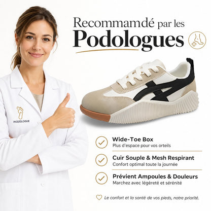 Recommandé par les podologues
