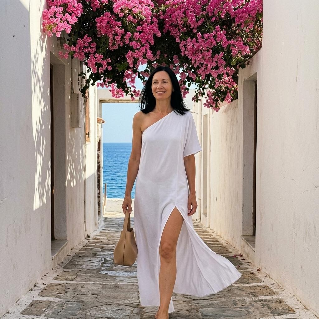 Robe Serena Blanc