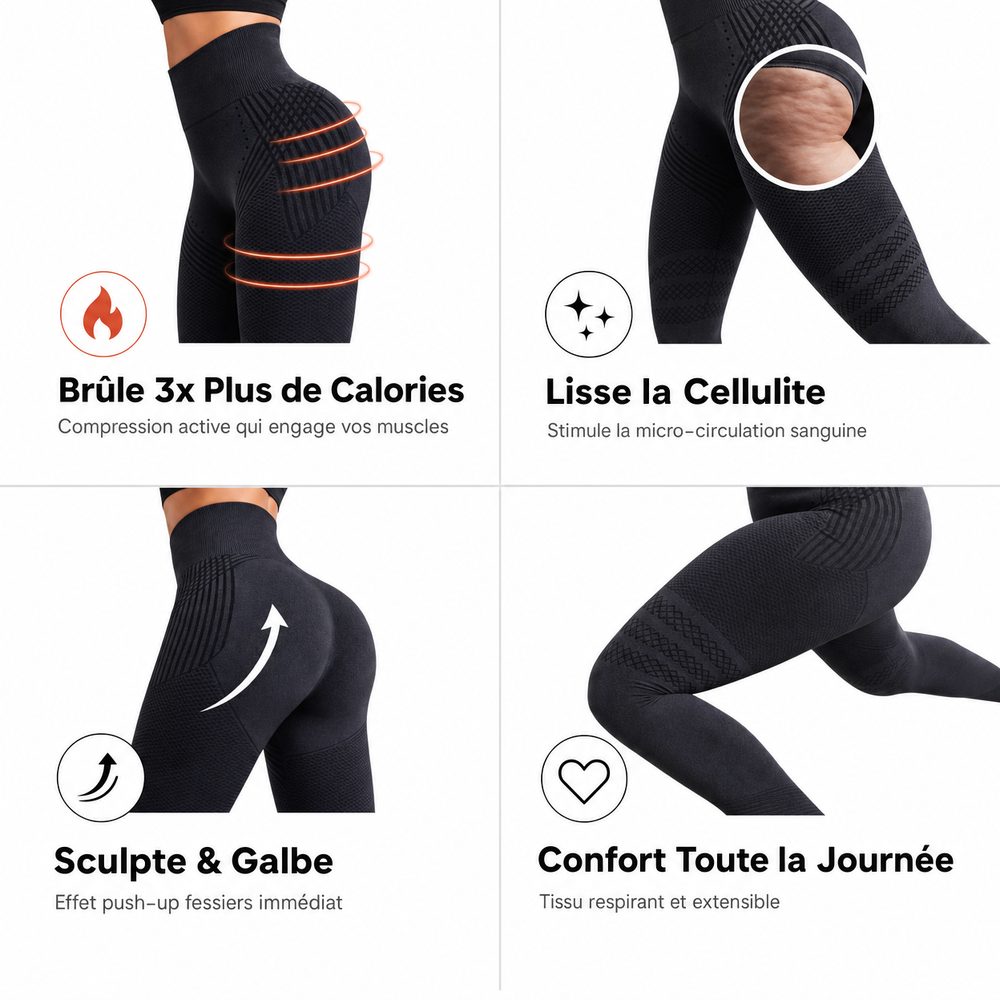 4 Bénéfices du Legging Contour Pro 3D